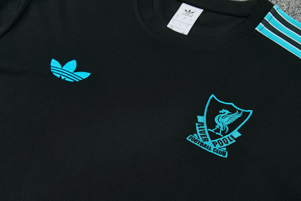 Liverpool Training Suit 26/27 - Black and Teal