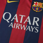 Barcelona Retro Home 14/15 Men's Long Sleeve Shirt