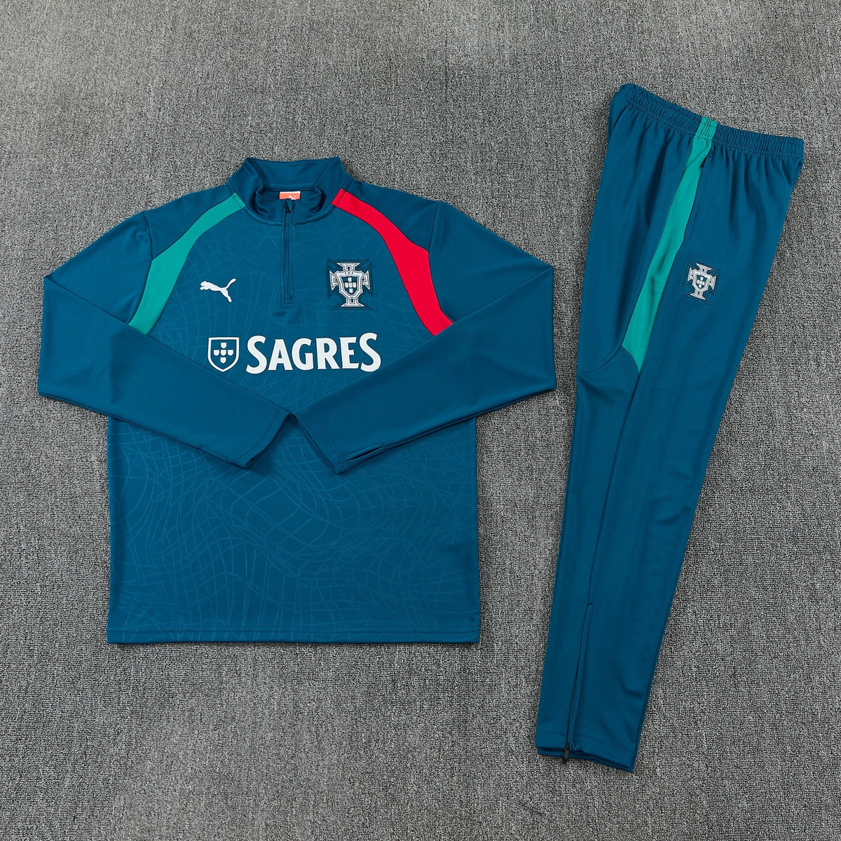 Portugal Training Suit 26/27 - Teal