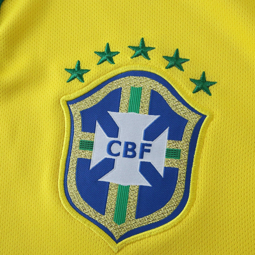 Brazil Retro Home 2014 Men's Shirt