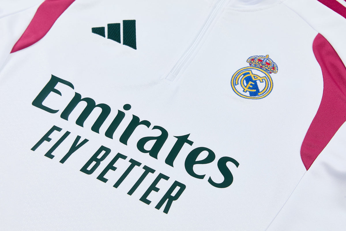 Real Madrid Training Suit 26/27 - White and Green