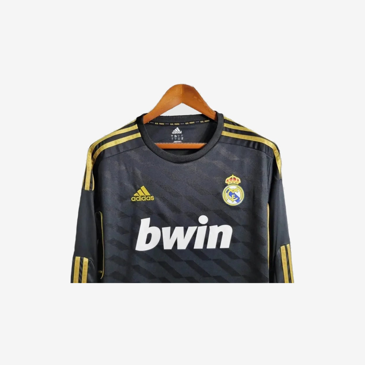 Real Madrid Retro Away 11/12 Men's Long Sleeve Shirt