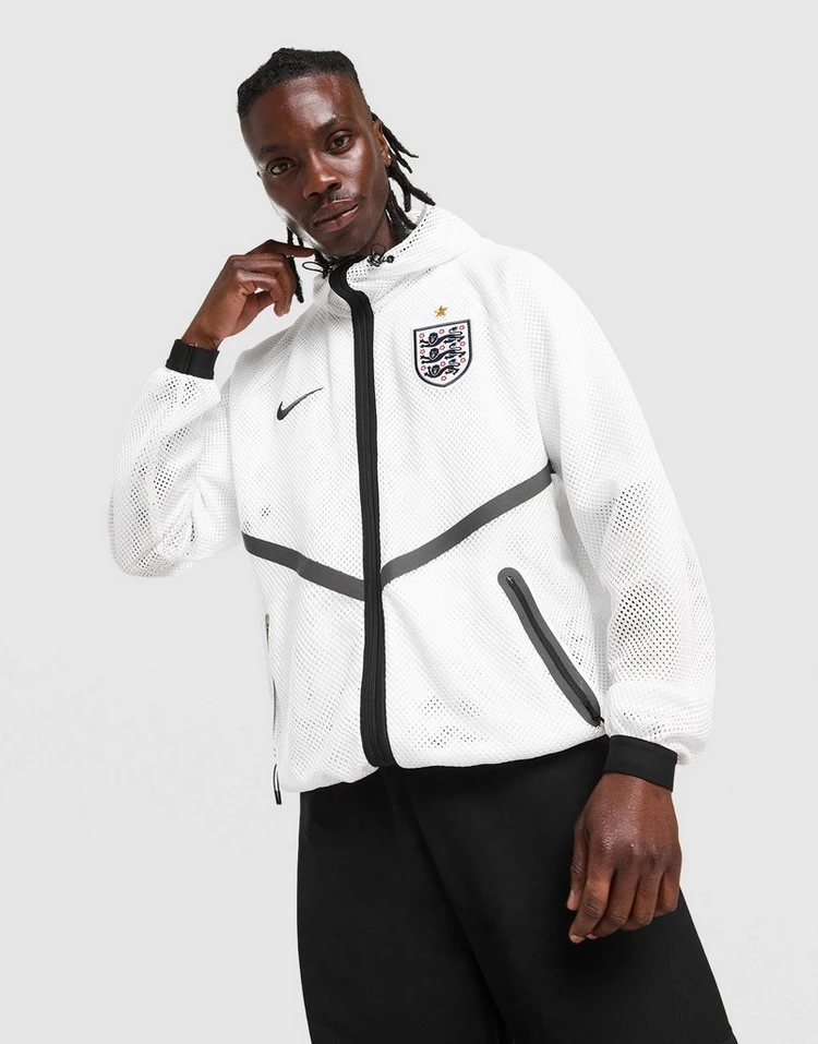 England Windbreaker - White