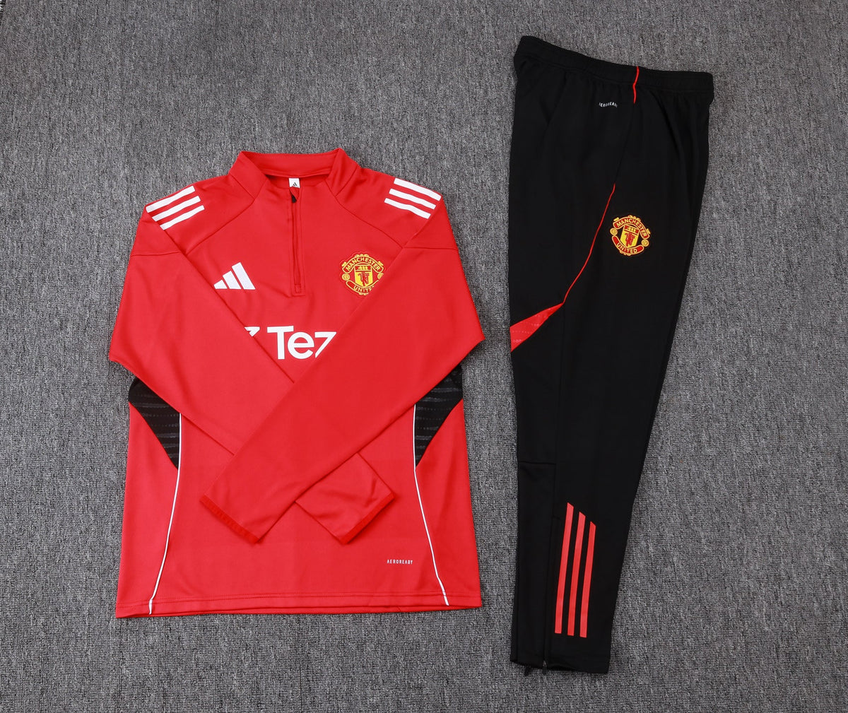 Manchester United Training Suit 26/27 - Red and Black