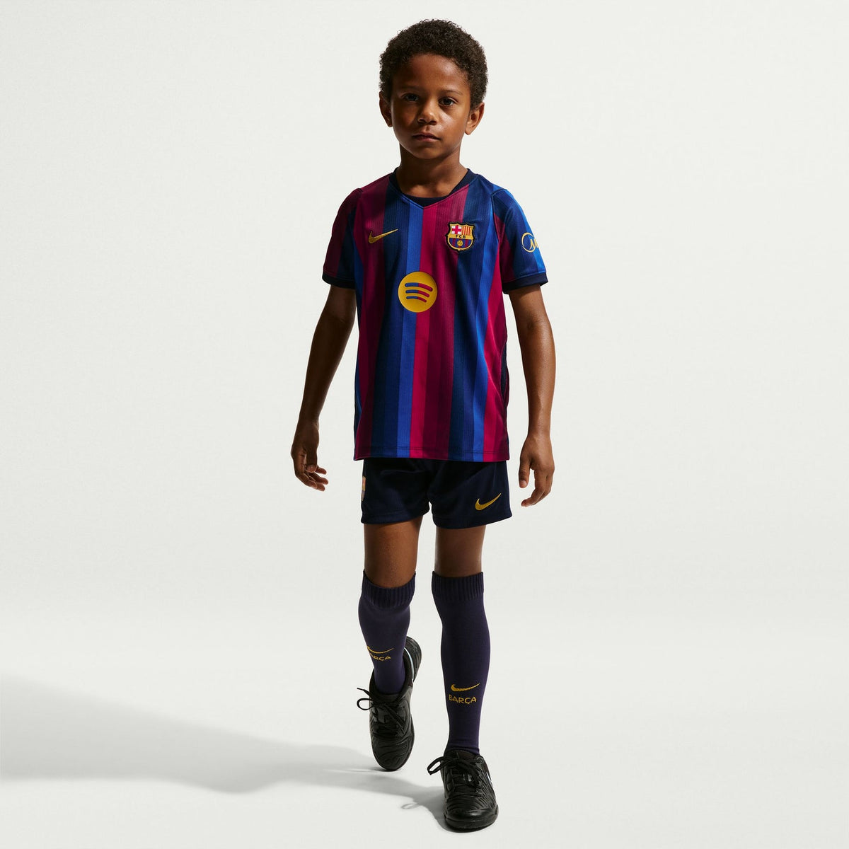 Barcelona Home 26/27 Kids Shirt Kit