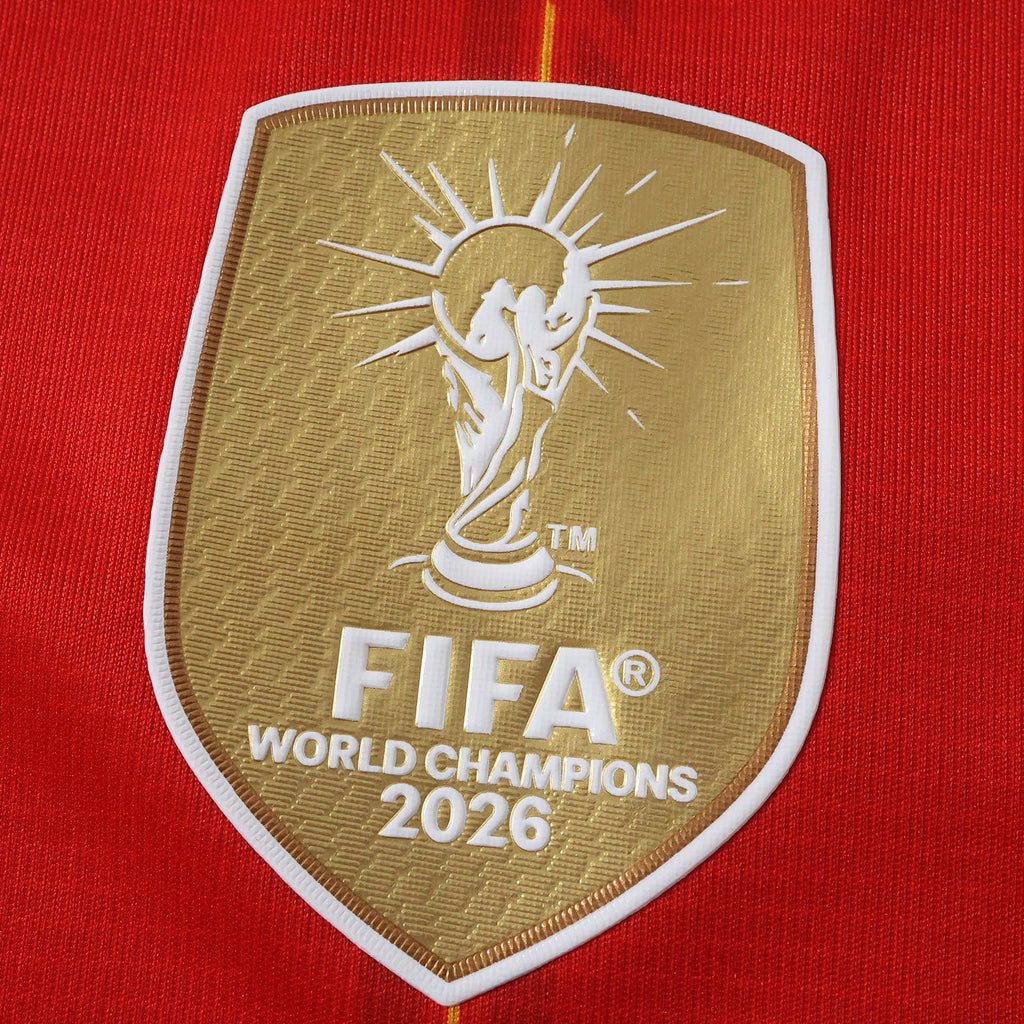 Spain Home 26/27 Men's Long Sleeve Shirt