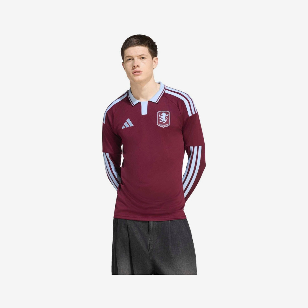 Aston Villa Home 26/27 Men's Long Sleeve Shirt