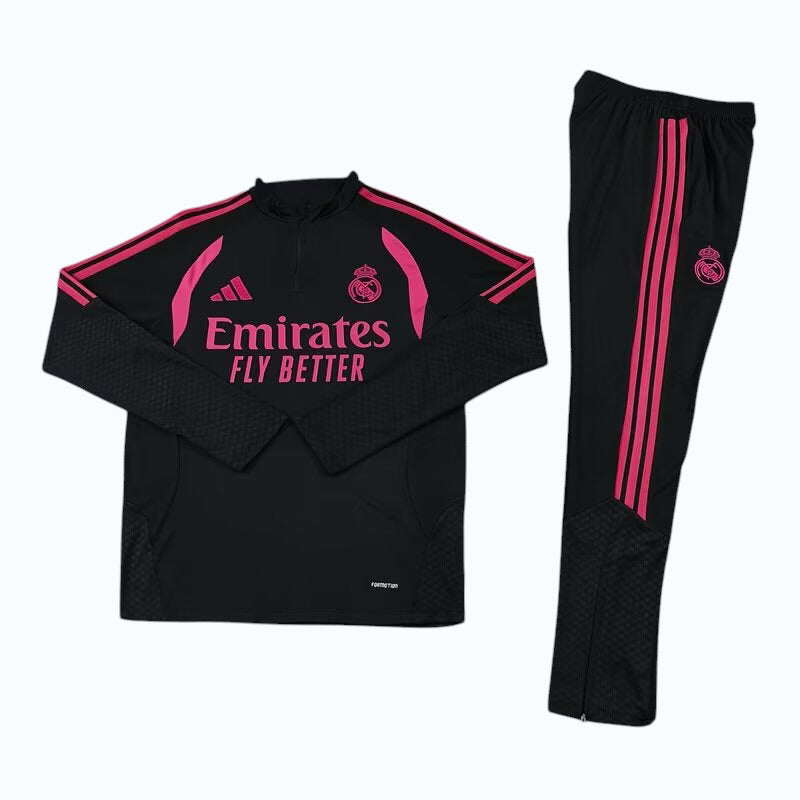 Real Madrid Training Suit 26/27 - Black and Pink