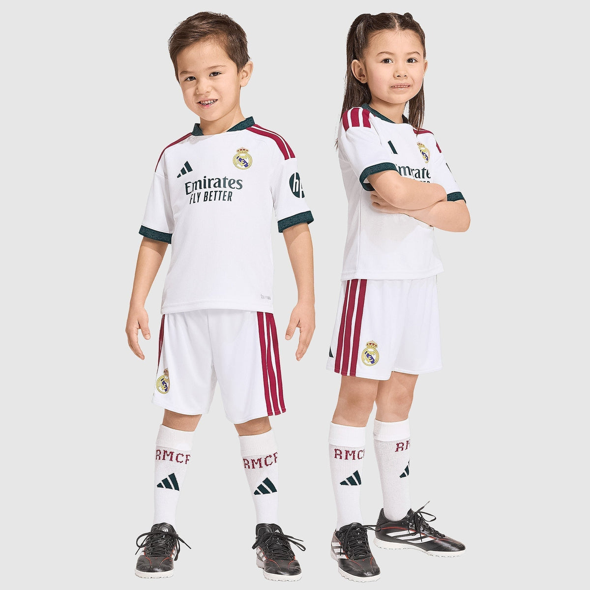 Real Madrid Home 26/27 Kids Shirt Kit