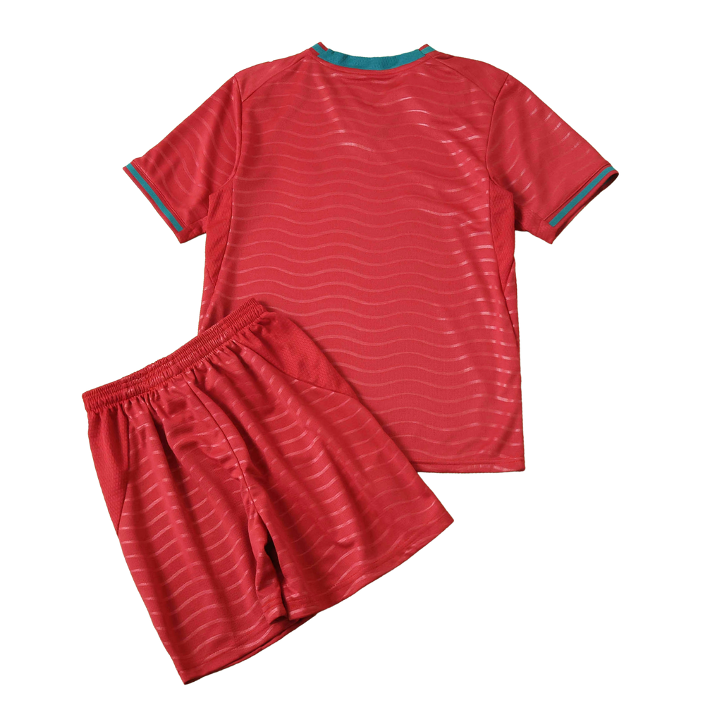 Portugal Home 26/27 Kids Long Sleeve Shirt Kit