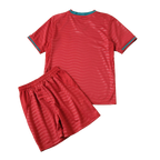Portugal Home 26/27 Kids Long Sleeve Shirt Kit