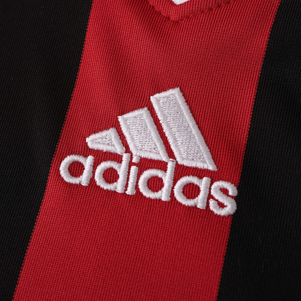 AC Milan Retro Home 09/10 Men's Long Sleeve Shirt