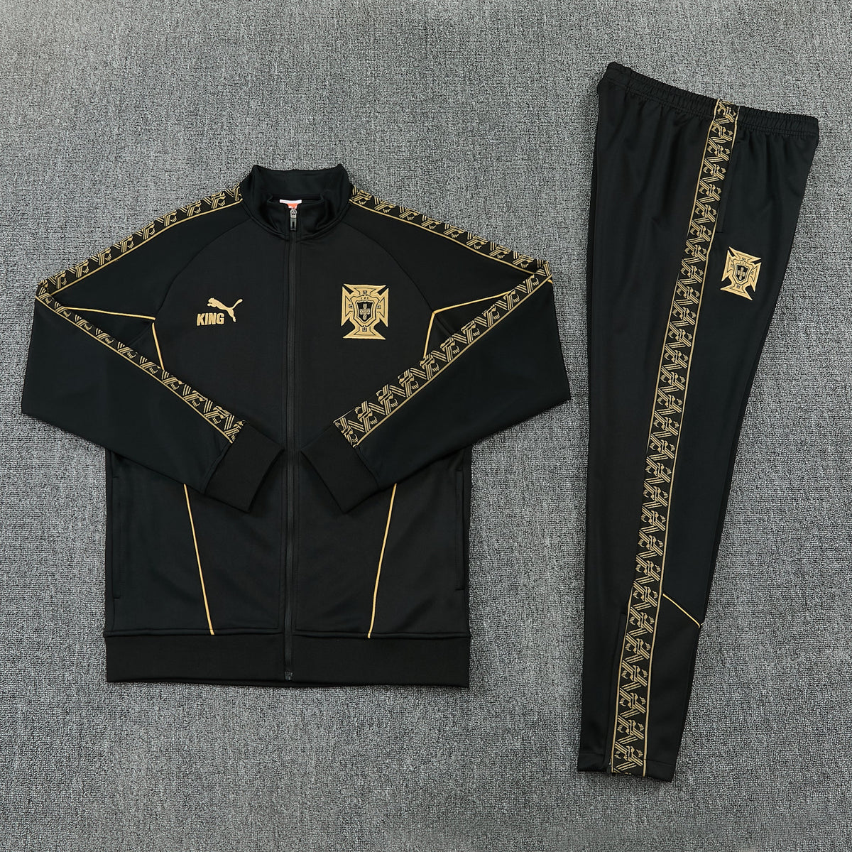 Portugal Tracksuit 26/27 - Black