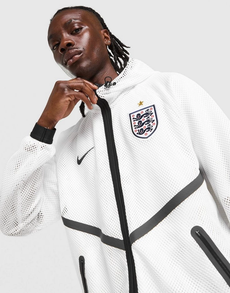 England Windbreaker - White