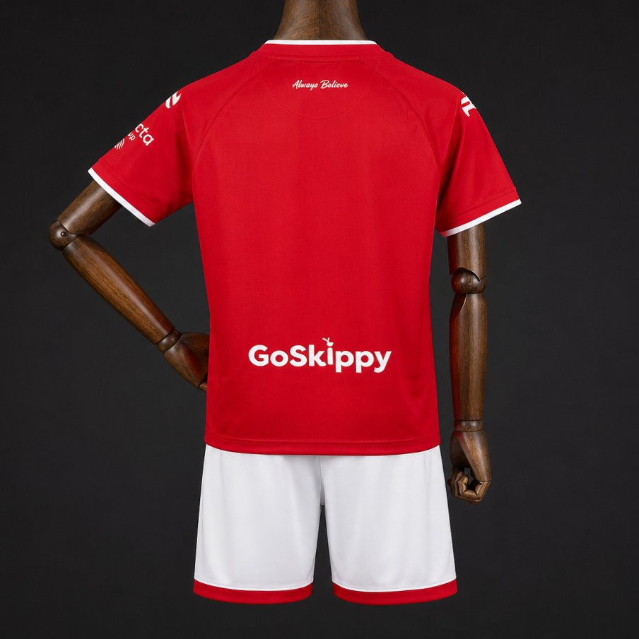 Bristol City Home 26/27 Kids Shirt Kit