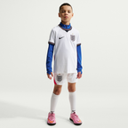 England Home 26/27 Kids Shirt Kit