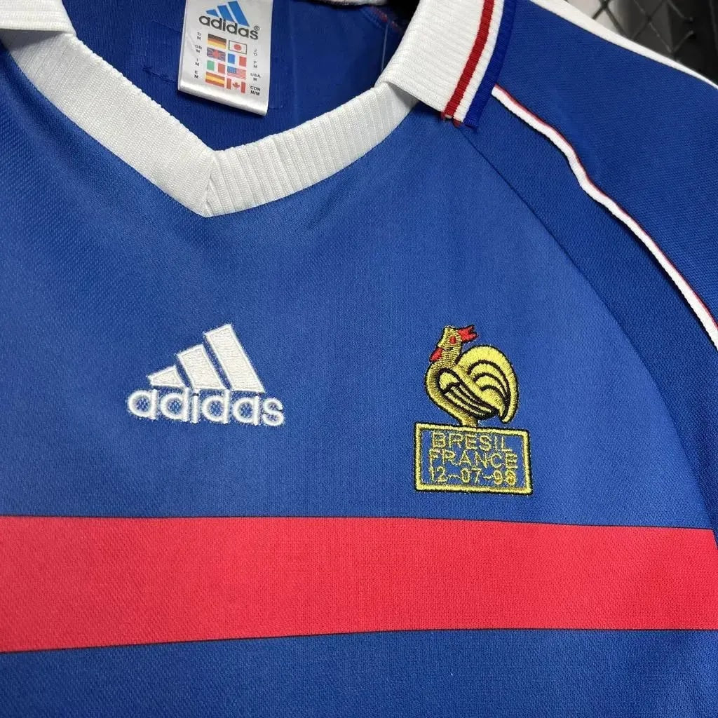 France Retro Home 1998 Men's Shirt