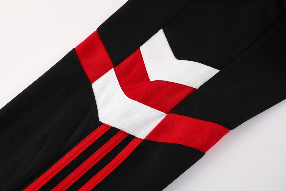 Manchester United Tracksuit - Black and Red