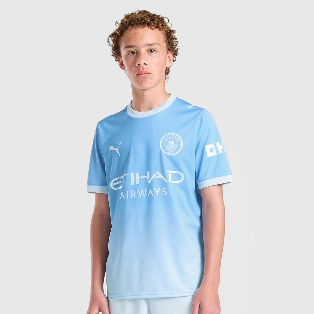 Manchester City Home 26/27 Kids Shirt Kit