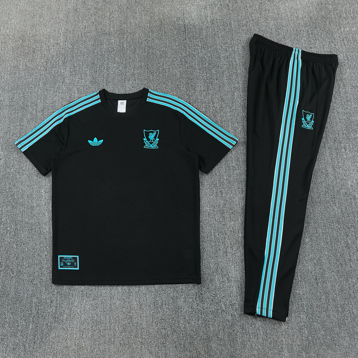 Liverpool Training Suit 26/27 - Black and Teal