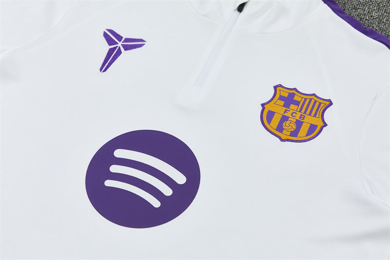 Barcelona Training Suit 26/27 - White