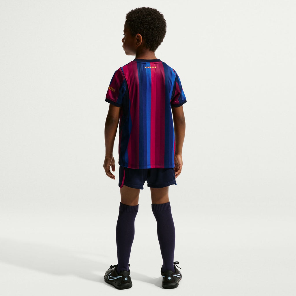 Barcelona Home 26/27 Kids Shirt Kit