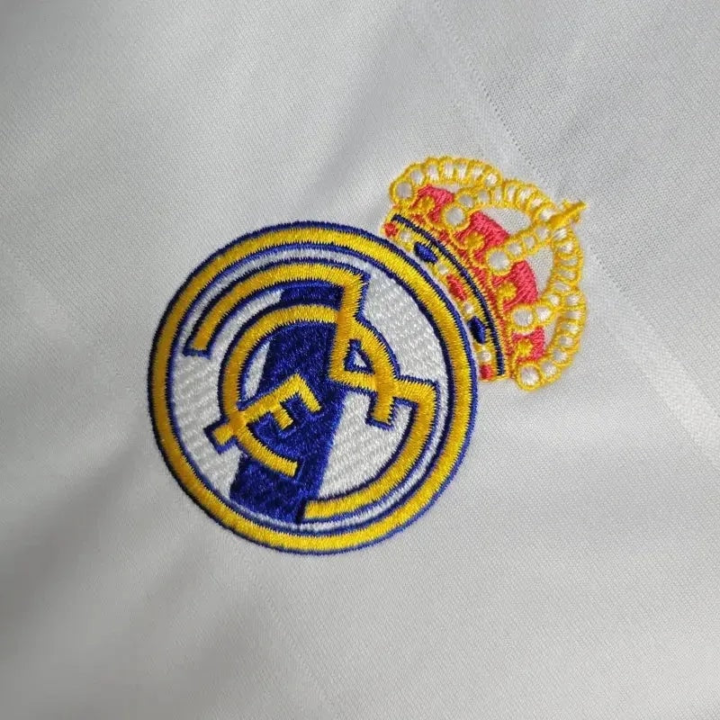 Real Madrid Retro Home 13/14 Men's Long Sleeve Shirt
