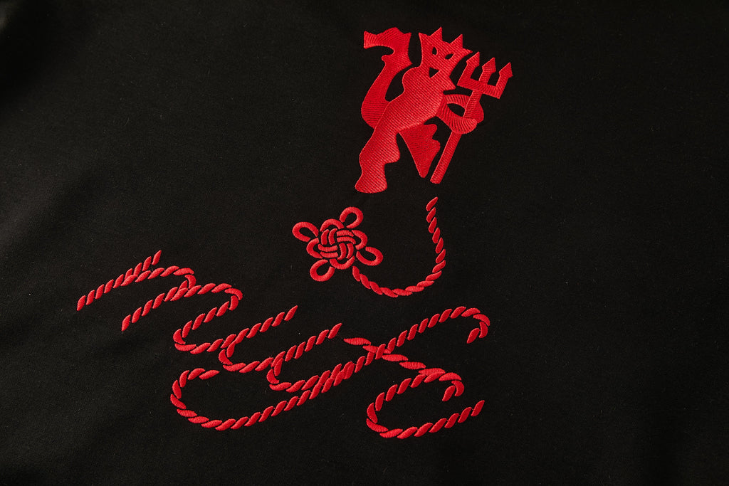 Manchester United Tracksuit - Black