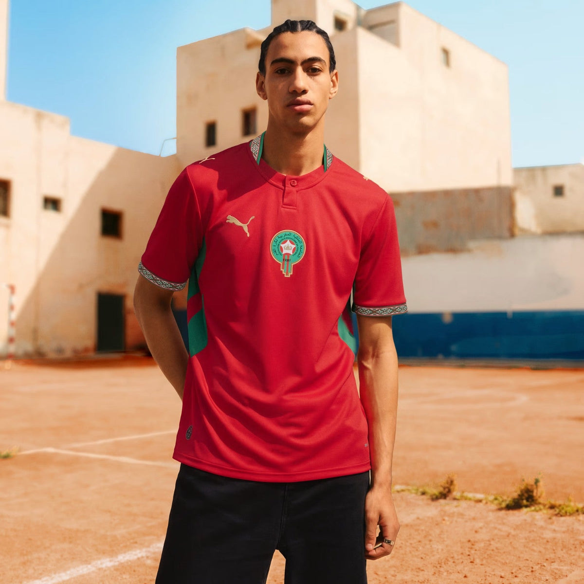 Morocco Home 26/27 Kids Shirt Kit