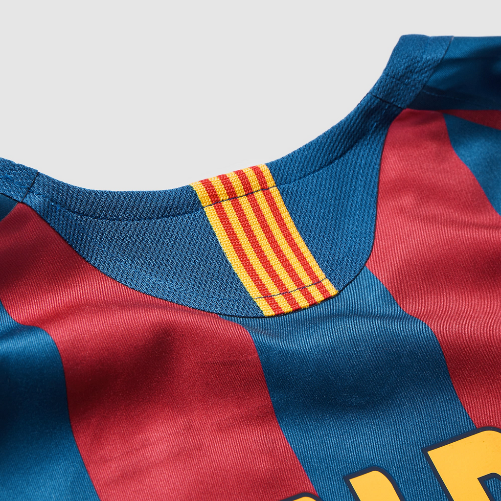Barcelona Retro Home 05/06 Men's Long Sleeve Shirt