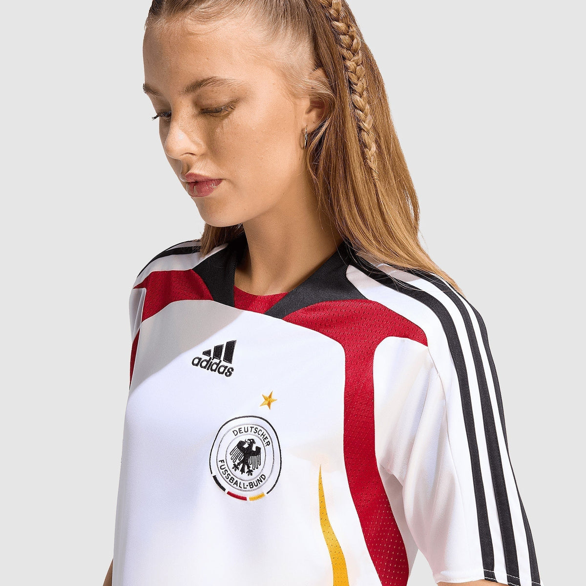 Germany Retro Home 2007 Men's Shirt