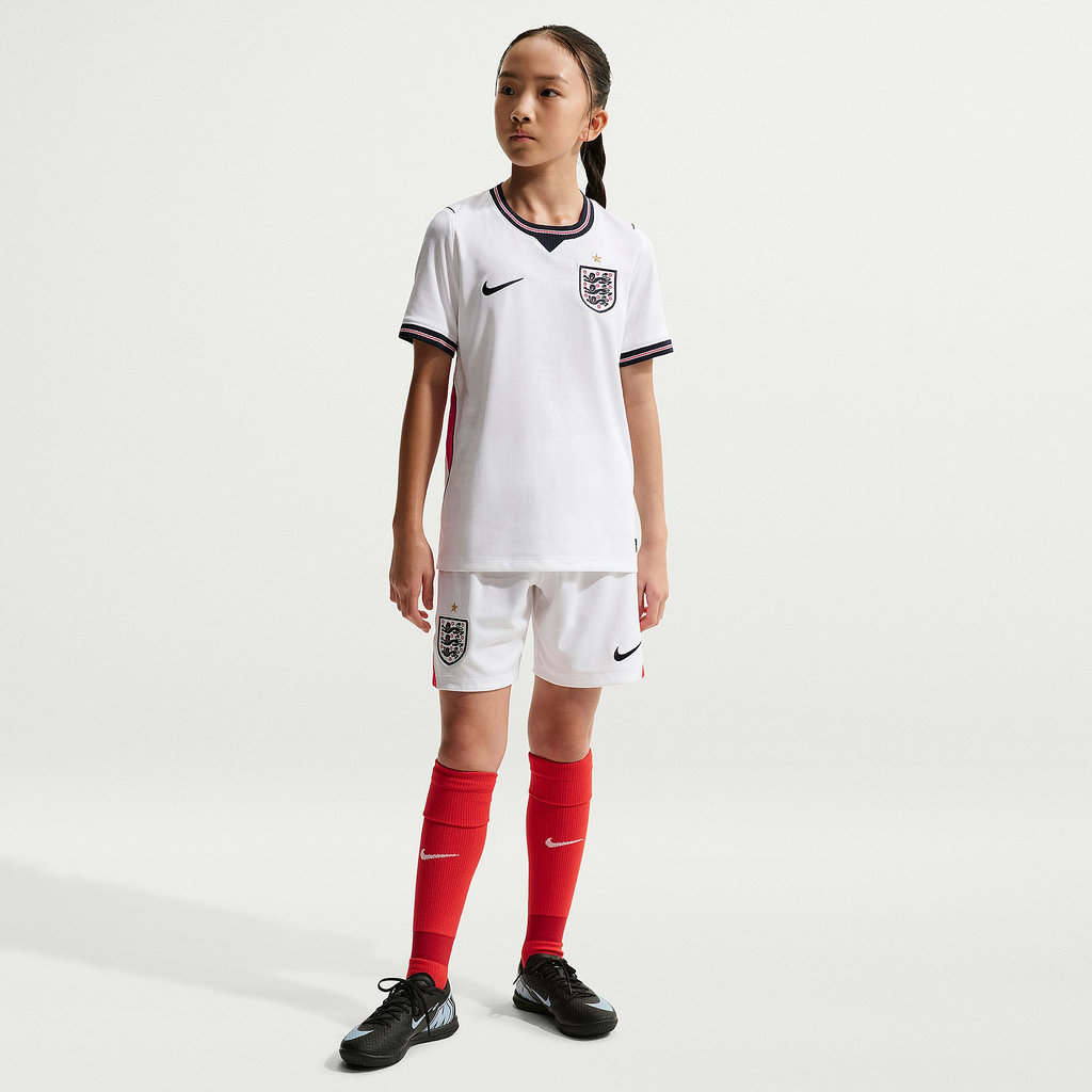 England Home 26/27 Kids Shirt Kit