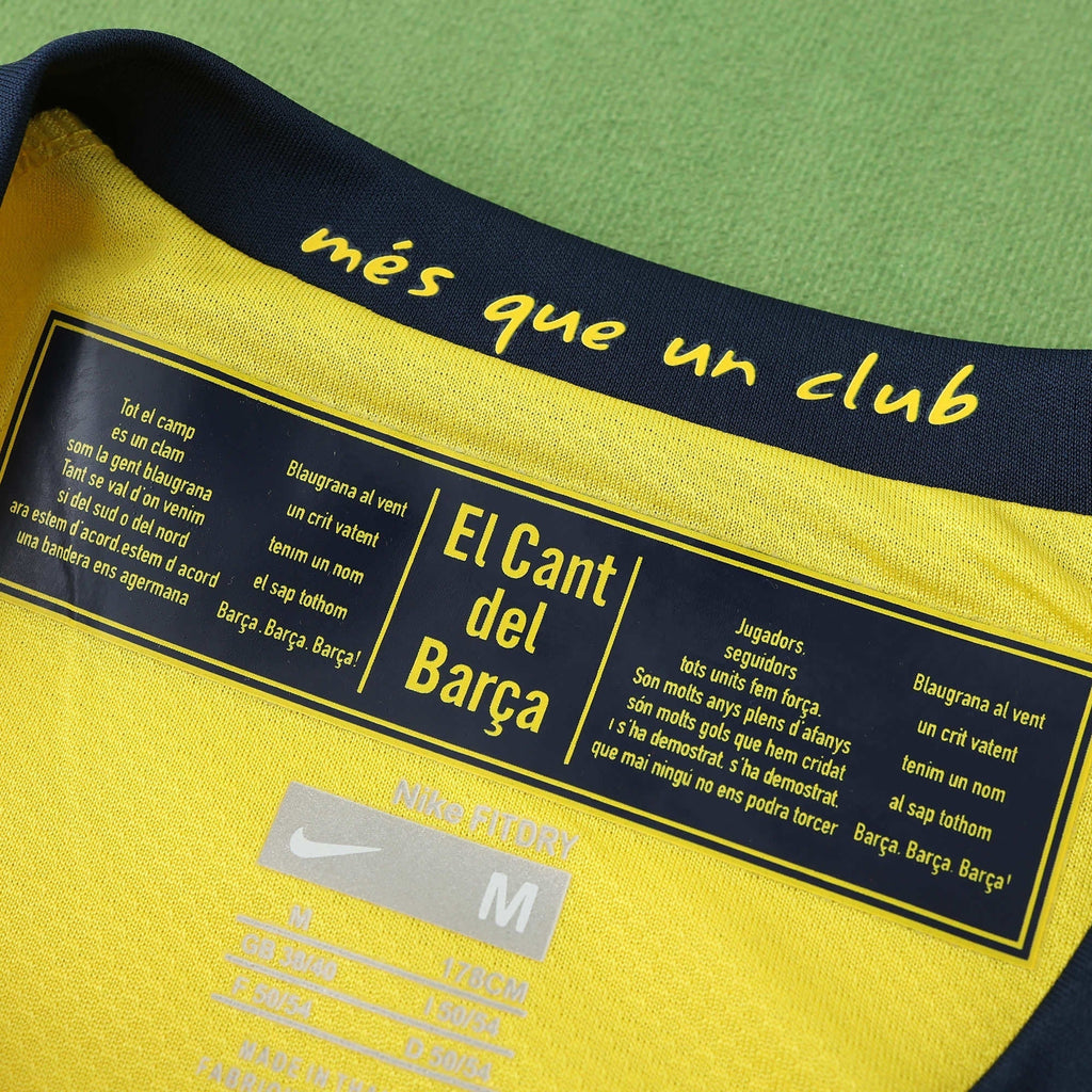 Barcelona Retro Away 08/09 Men's Long Sleeve Shirt