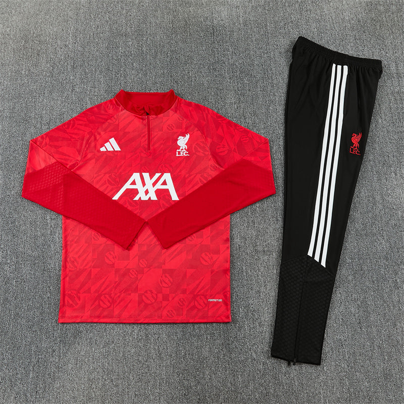 Liverpool Training Suit 26/27 - Red and Black