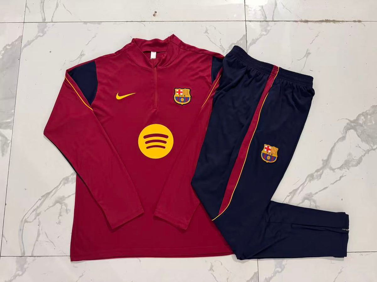 Barcelona Training Suit 26/27 - Claret