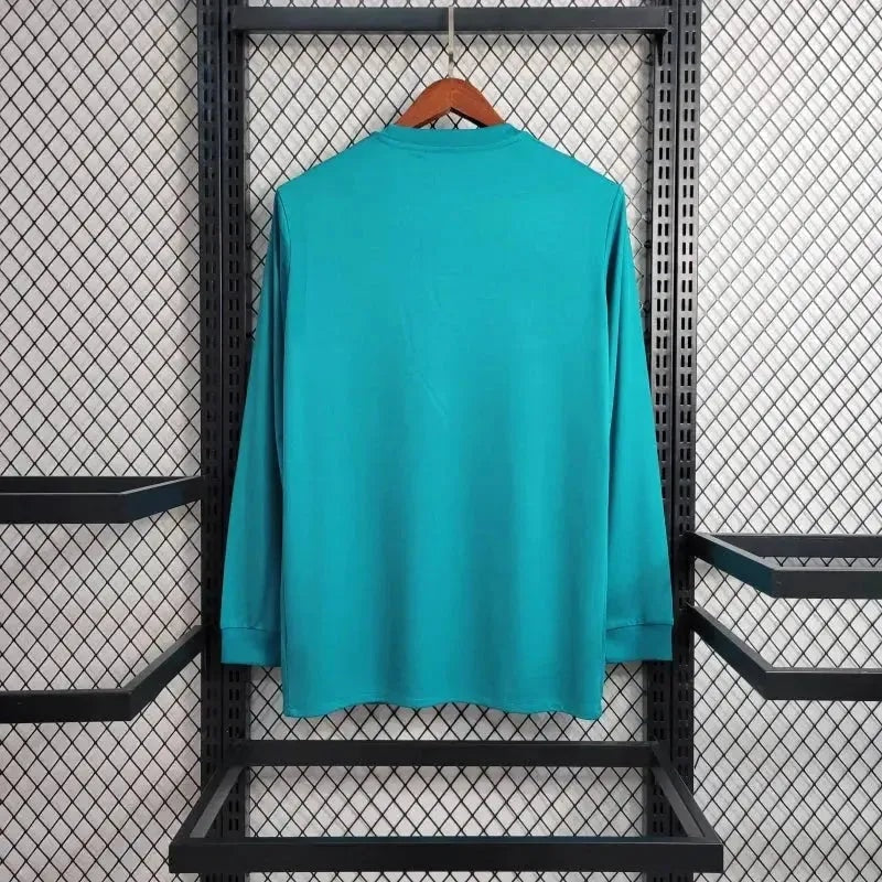 Real Madrid Retro 17/18 Men's Long Sleeve Shirt