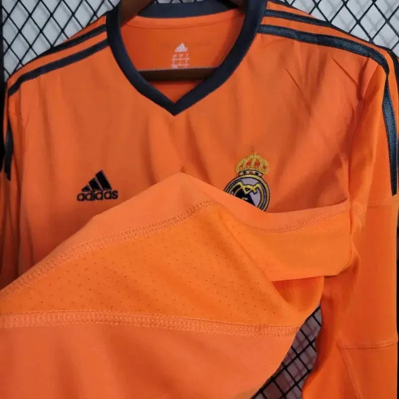 Real Madrid Retro Away 13/14 Men's Long Sleeve Shirt