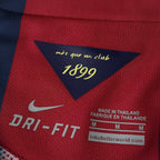 Barcelona Retro Home 14/15 Men's Long Sleeve Shirt