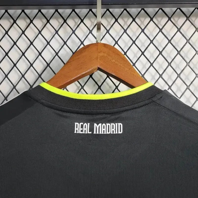 Real Madrid Retro Away 10/11 Men's Long Sleeve Shirt