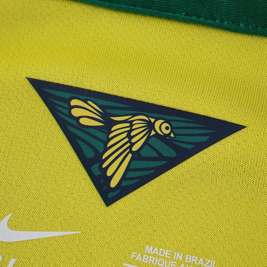 Brazil Retro Home 2014 Men's Shirt