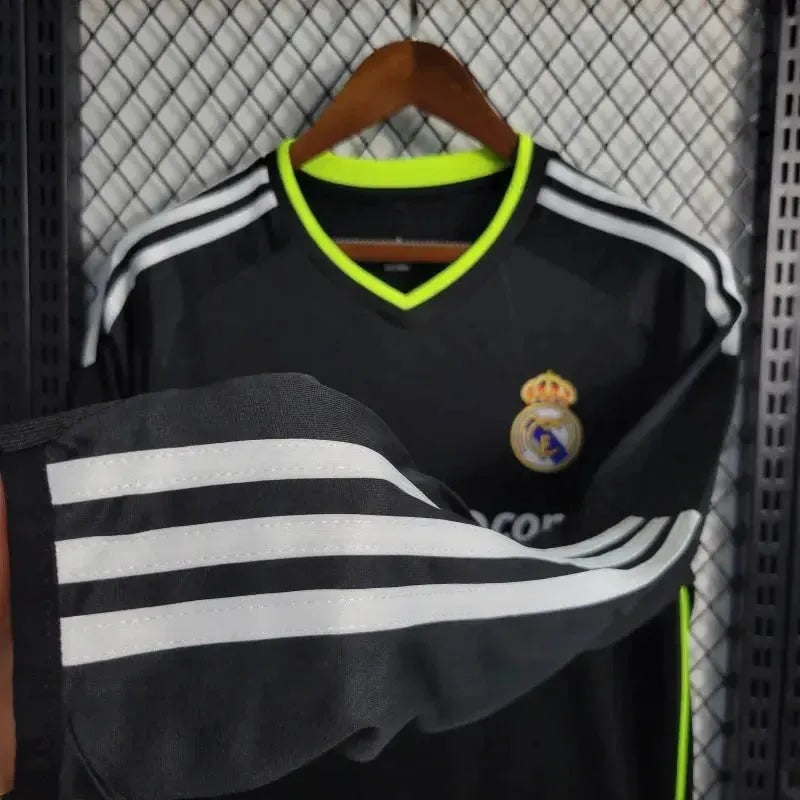 Real Madrid Retro Away 10/11 Men's Long Sleeve Shirt