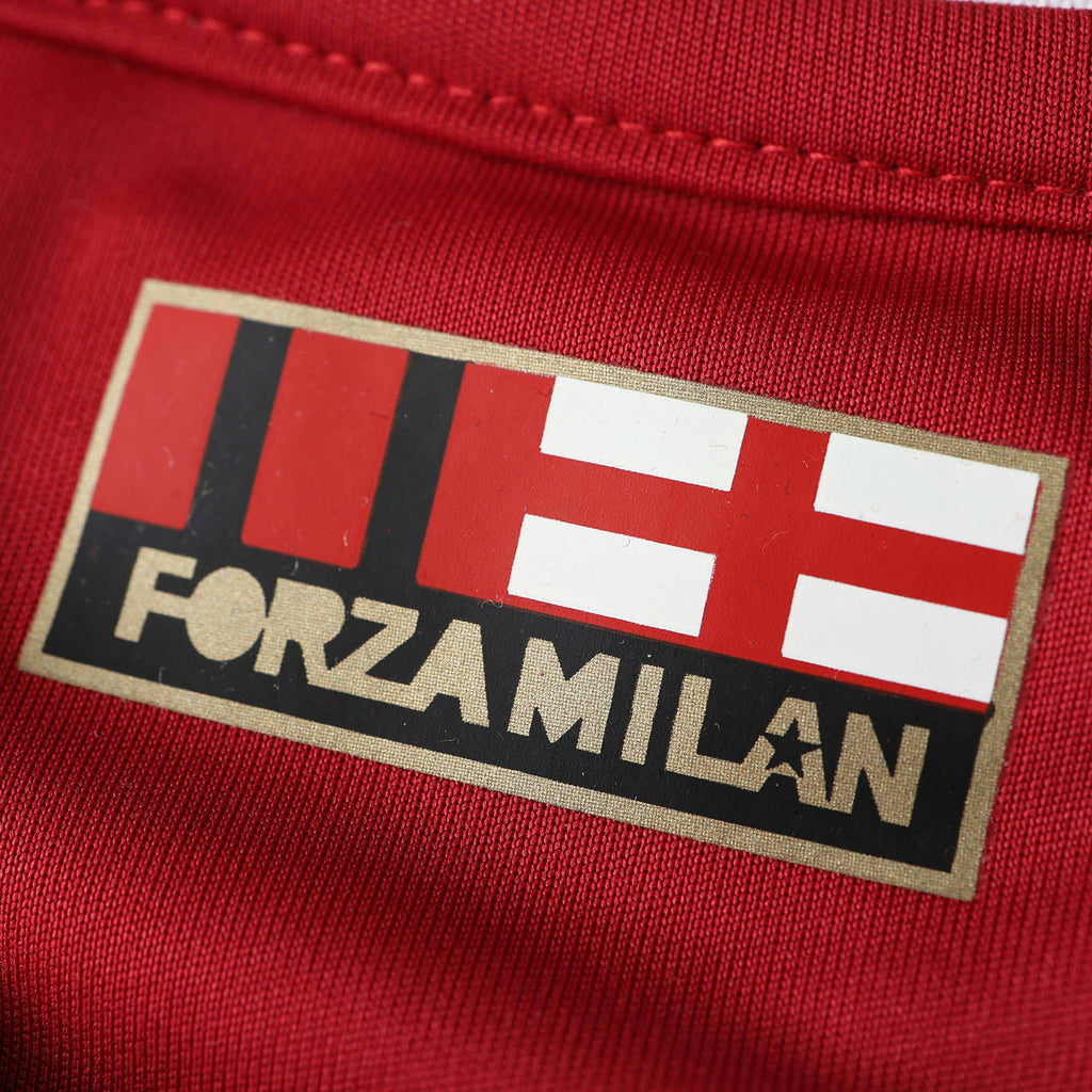 AC Milan Retro Home 09/10 Men's Long Sleeve Shirt