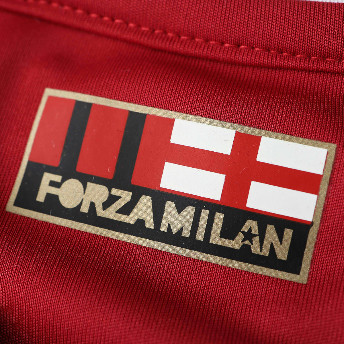 AC Milan Retro Home 09/10 Men's Long Sleeve Shirt