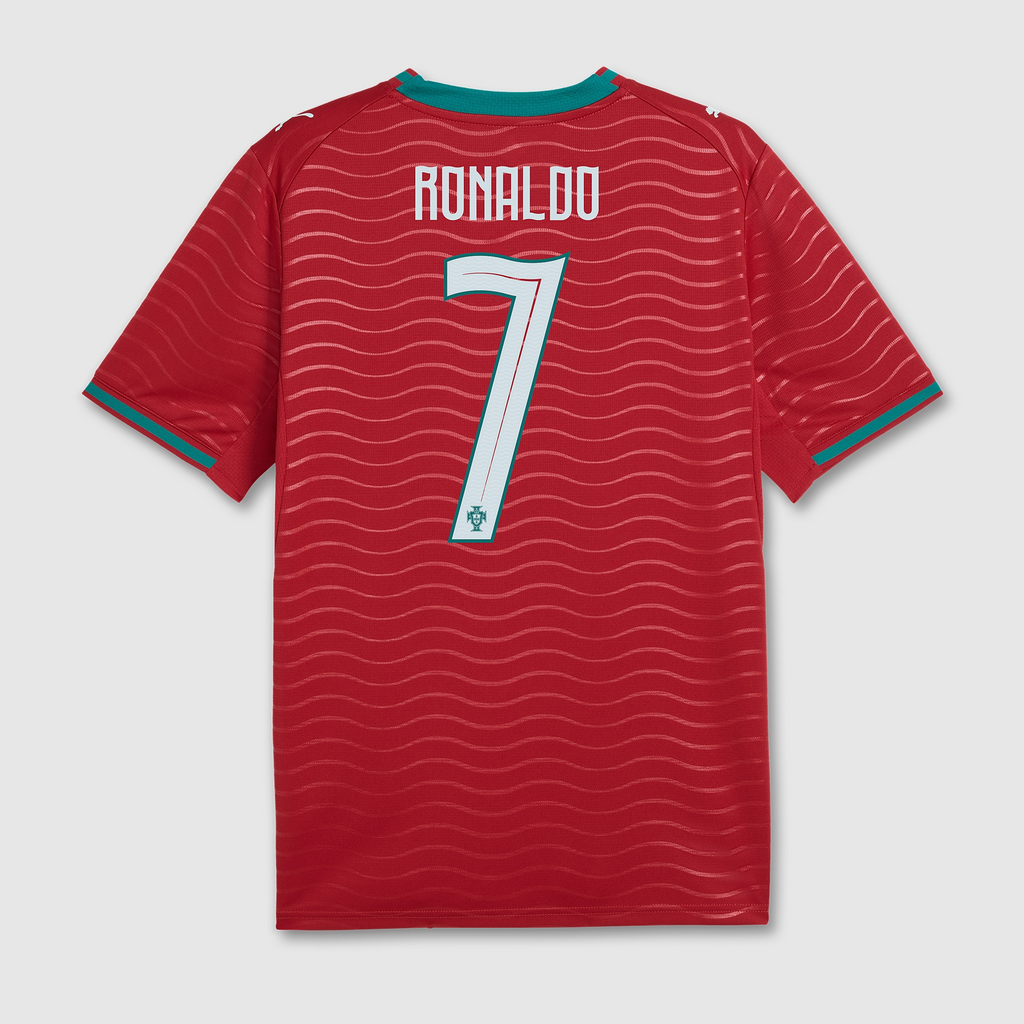 Portugal Home 26/27 Kids Long Sleeve Shirt Kit