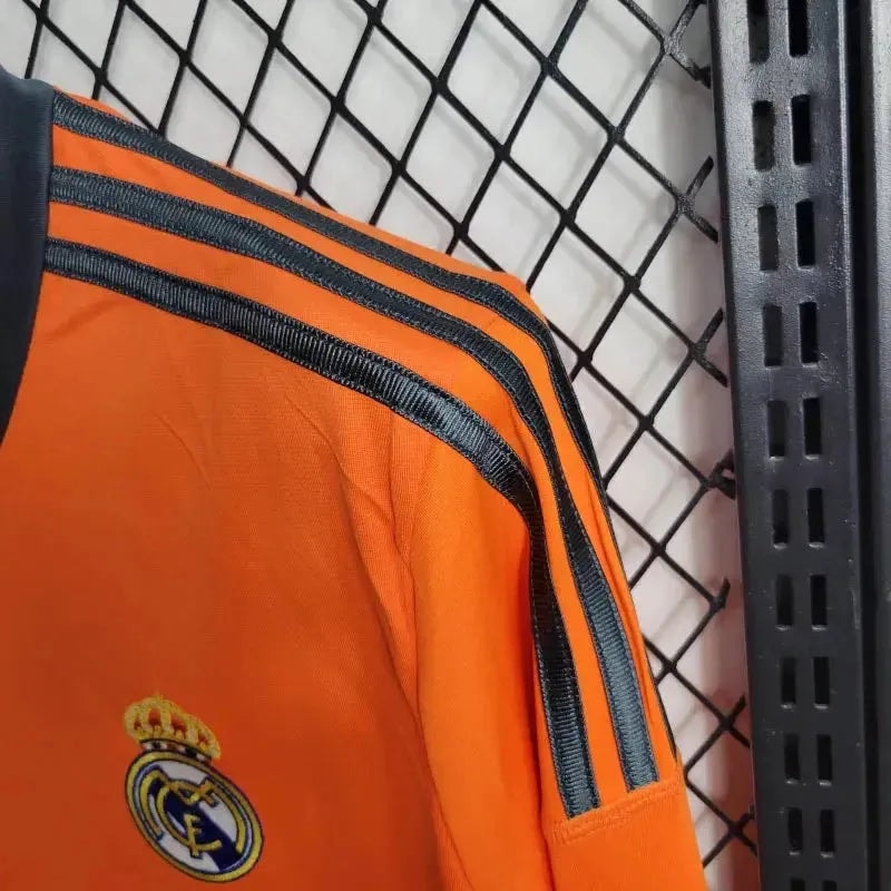 Real Madrid Retro Away 13/14 Men's Long Sleeve Shirt