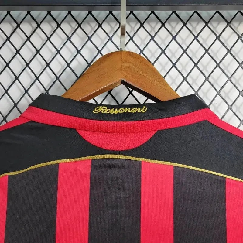 AC Milan Retro Home 06/07 Men's Long Sleeve Shirt