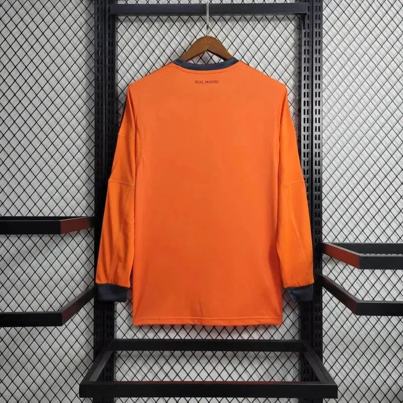 Real Madrid Retro Away 13/14 Men's Long Sleeve Shirt