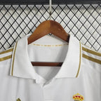 Real Madrid Retro Home 11/12 Men's Long Sleeve Shirt